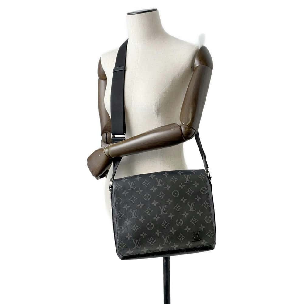 Louis Vuitton Monogram Eclipse Black District Sho… - image 4